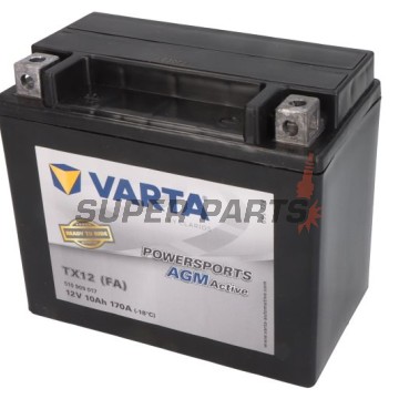 Акумулатор -VARTA- YTX12-BS READY, 10Ah 12V