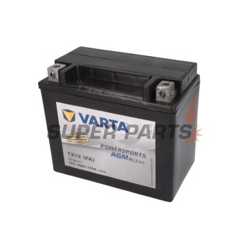 Акумулатор -VARTA- YTX12-BS READY, 10Ah 12V