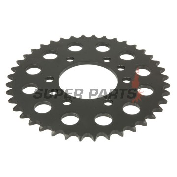 Заден пиньон -JT- JTR1825,40, 40 зъба, стоманен, Suzuki DR 750 1988, GN 400 1980-1982, GS 1000 1978, GSX-R 1100 1989-1994, GSX-R 250 1987-1989, LT 250 1985-1986, LT 300 1987-1989, LT 500 1987-1990, RG (RGV) 125 1992-1994, SG 350 1991-1992