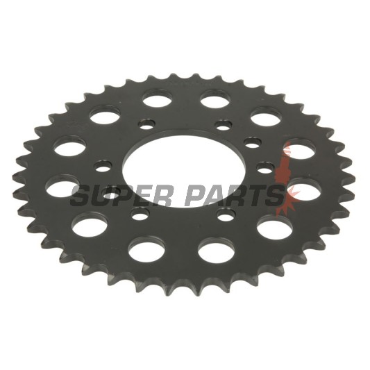 Заден пиньон -JT- JTR1825,40, 40 зъба, стоманен, Suzuki DR 750 1988, GN 400 1980-1982, GS 1000 1978, GSX-R 1100 1989-1994, GSX-R 250 1987-1989, LT 250 1985-1986, LT 300 1987-1989, LT 500 1987-1990, RG (RGV) 125 1992-1994, SG 350 1991-1992