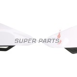 Задни странични пластмаси -POLISPORT- бели, HONDA CRF 250/450 2021-2023