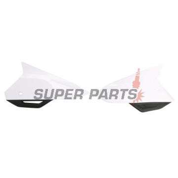 Задни странични пластмаси -POLISPORT- бели, HONDA CRF 250/450 2021-2023