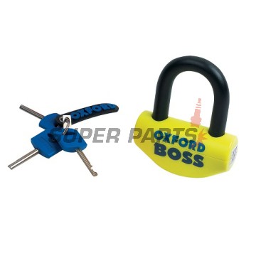 Заключващо устройство за мото диск -OXFORD- Boss16 16mm, черен