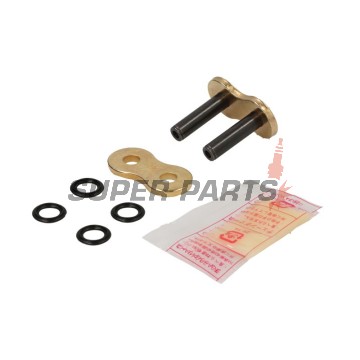 Съединяващо звено -DID- размер 530, за верига 530ZVMX2G&G, ZJ, двойно усилена, златиста