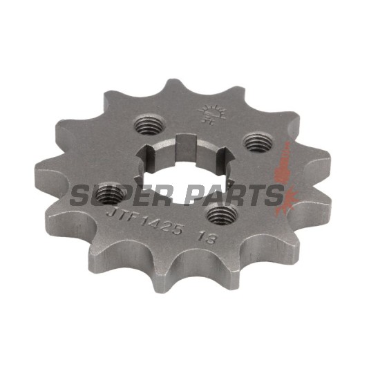 Преден пиньон -JT- JTF1425,13, 13 зъба, Suzuki GT 125 1974-1979, RM 85 2002-2015, RV 125 2002-2016, Yamaha YZ 80 1981-1982, 1994-2001