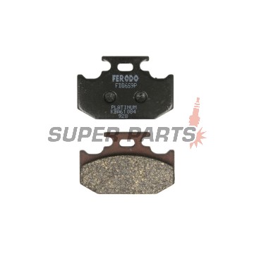 Накладки -FERODO- FDB659P, Kawasaki KX, Suzuki DR / RM, Yamaha TT / WR / YZ 125-650 1989-2002