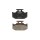 Накладки -FERODO- FDB659P, Kawasaki KX, Suzuki DR / RM, Yamaha TT / WR / YZ 125-650 1989-2002