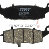 Накладки -TRW- MCB681, Kawasaki ER-6F/ER-6N, Versys 650, VN/Vulcan, W650/W800, Z750/ZR-7; Suzuki V-Strom, SV650, GS500, Bandit, Intruder/VanVan (1995-2020)