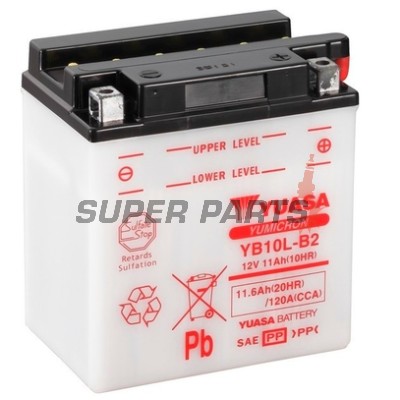 Акумулатор -YUASA- YB10L-B2, 12Ah 12V
