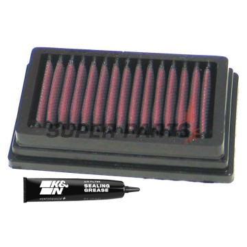 Въздушен филтър -K&N- BM-1204, BMW HP2 Enduro/Megamoto 1200, R 900RT/1200GS/Adventure/1200RT/1200R/1200S/1200ST/1200RS LC, R nineT 1170, 2004-2015