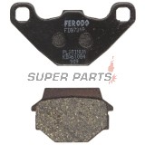 Накладки -FERODO- FDB731P, Aprilia MX 125 (2003-2007), RX 125 (2000-2001), Cagiva WMX 125 (1989), Husqvarna TC 510 & TE 510 (1990-1991)