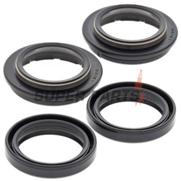 Семеринги и прахоуловители комплект предница -ALL BALLS- KTM SX 60 1998-2000, SX 65 1998-2001