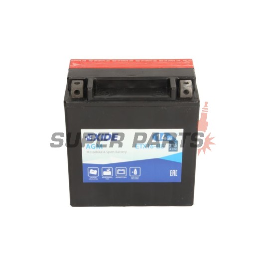Акумулатор -EXIDE- YTX16-BS, 14Ah 12V