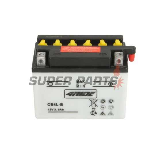 Акумулатор -4 RIDE- CB4L-B 4RIDE, 4Ah 12V