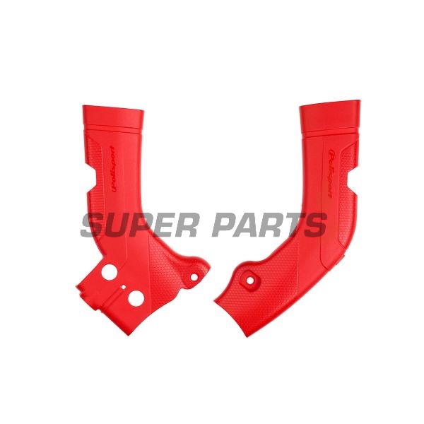 Протектори за рамка -POLISPORT- червени, HONDA CRF 250/450 2019-2021