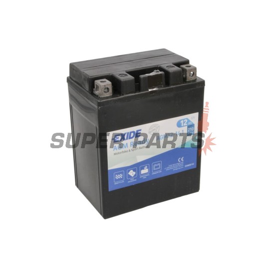 Акумулатор -EXIDE- YTX14AH-BS READY, 12Ah 12V