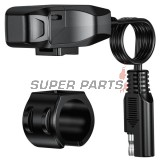USB адаптер -4 RIDE- USB Type C, с държач за кормило 22mm - универсална