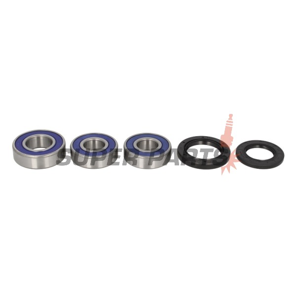 Колесен лагер комплект -ALL BALLS- Cagiva River 500 1999, Kawasaki EN 650 2015-2017, ER-6N 650 2009-2010, EX 650 2006-2017, KLE 650 2007-2018, VN 900 2006-2017, Z 750 2006-2014, Z 800 2016, ZR 750 2005-2006, ZR-7 750 2000-2003