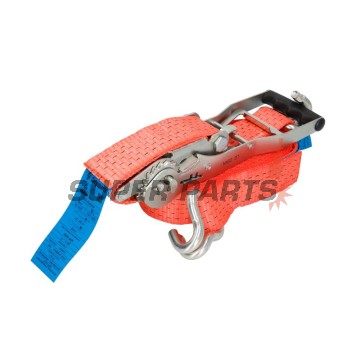 Колан за осигуряване -CARGOPARTS- 8m, с тресчотка, 500daN