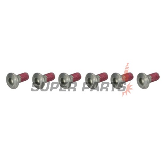 Болтове за спирачен диск -TRW- MSS111-6, M6x1.25mm, 17mm, 6бр