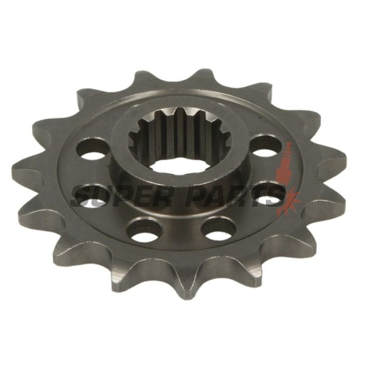 Преден пиньон -JT- JTF741,15, 15 зъба, Ducati 1098 1098 2007-2009, 1198 1198 2009-2011, 749 749 2000-2006, 848 848 2008-2013, 998 998 2002-2003, 999 999 2003-2006, Biposto 749 2003-2007, Diavel 1198 2011-2017, GT 1000 2006-2010