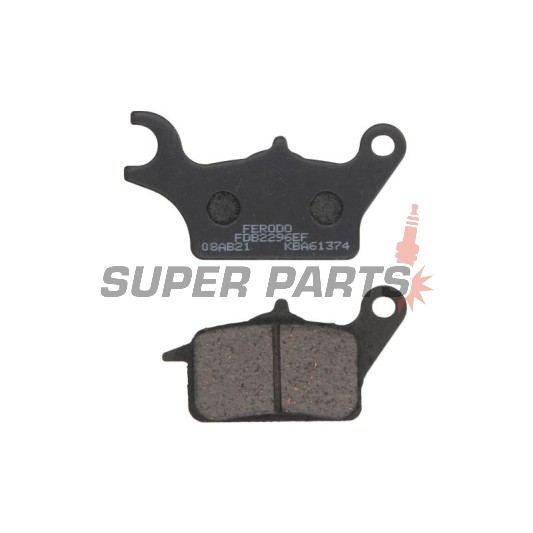 Накладки -FERODO- FDB2296EF, Yamaha MW Tricity 125 2014-2024