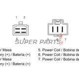 Реле за зареждане -DZE- реле-регулатор, 12V, 50A, HONDA CBR 600 2003-2006