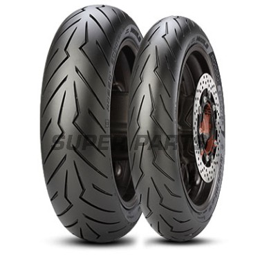 Предна скутер гума -PIRELLI MOTOR- 120/80-14, DIABLO ROSSO SCOOTER