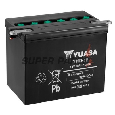 Акумулатор -YUASA- YHD-12, 30Ah 12V