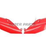 Задни странични пластмаси -POLISPORT- червени, HONDA CRF 250 2018-2021