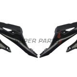 Предни странични пластмаси -POLISPORT- черни, YAMAHA YZ 125/250 2022-2023