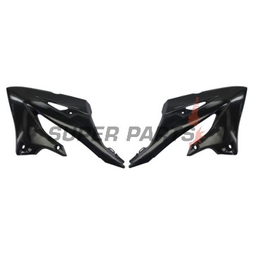 Предни странични пластмаси -POLISPORT- черни, YAMAHA YZ 125/250 2022-2023