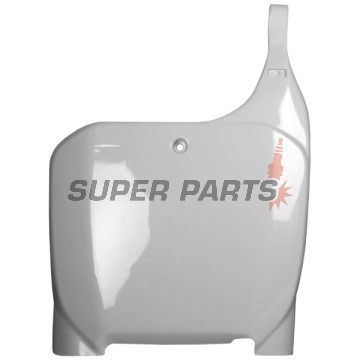 Мотокрос маска/табелка за номер -POLISPORT- бяла, HONDA CR, CRF 125/250/450 2000-2003