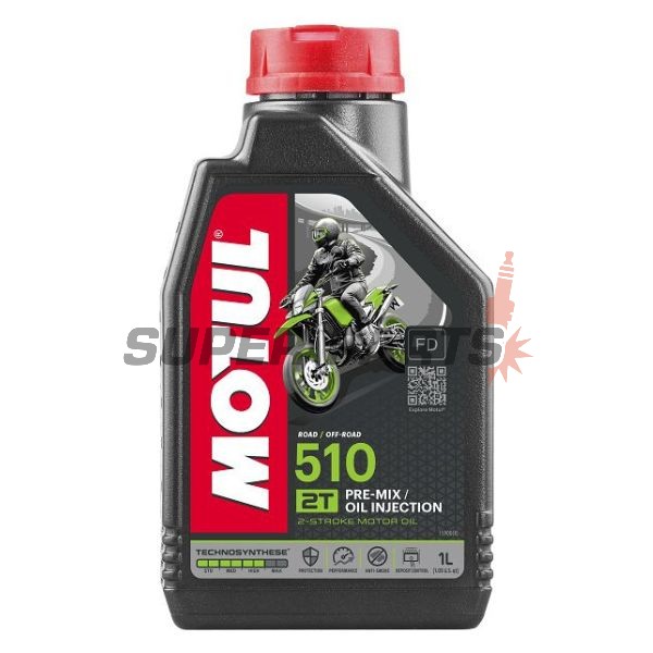2-тактово масло -MOTUL- 510, 2T, полу-синтетика, 1L