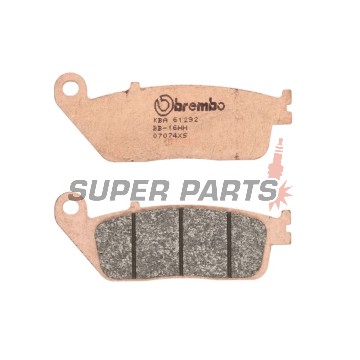 Накладки -BREMBO- 07074XS, BMW C Evolution 2013-2021