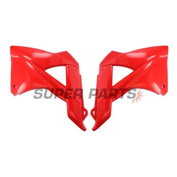 Предни странични пластмаси -POLISPORT- червени, GAS GAS EC 125-450 2010-2011