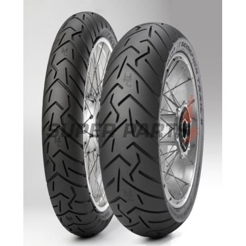 Задна шосейна гума -PIRELLI MOTOR- 170/60ZR17, SCORPION TRAIL II D