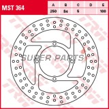 Спирачен диск -TRW- MST364, 250mm, Suzuki GS500E / GS500F + GSF400 Bandit + GSX600F (1989-2011) + Yamaha TDR125 (1989-2002)