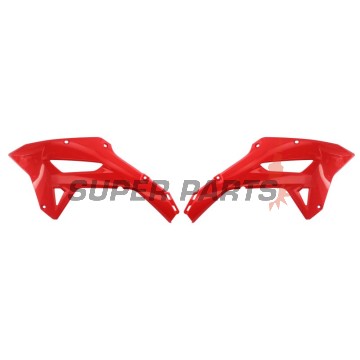 Предни странични пластмаси -POLISPORT- червени, HONDA CRF 450 2022-2023