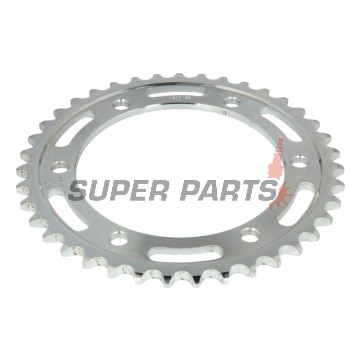 Заден пиньон -JT- JTR300,39, 39 зъба, стоманен, Honda XL 400 1988-1998, XL 600 1987-2000, XL 650 2000-2007, XL 700 2008-2013, XRV 650 1988-1990, Yamaha FZ8 800 2009-2016, TDM 900 2001-2014, TRX 850 1995-2000