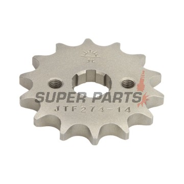 Преден пиньон -JT- JTF274,14, 14 зъба, Honda CRF 100 2004-2013, H 100 1982-1983, MTX 80 1987, XR 100 1985-2003