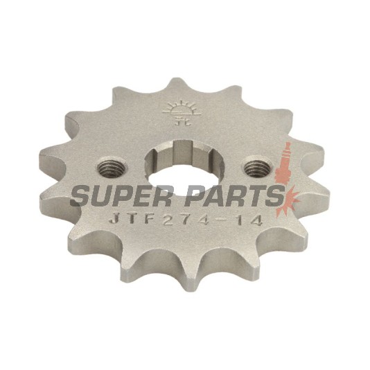 Преден пиньон -JT- JTF274,14, 14 зъба, Honda CRF 100 2004-2013, H 100 1982-1983, MTX 80 1987, XR 100 1985-2003