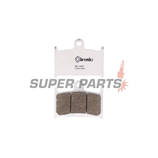 Накладки -BREMBO- 07SU14LA, Suzuki 600-1200cc GSF/GSX-R/RF, Triumph 600-2300cc Daytona/Rocket/Speed/Sprint/TT/Trophy
