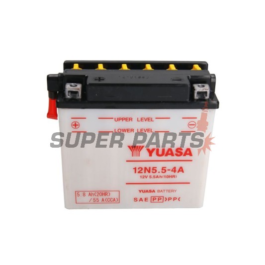 Акумулатор -YUASA- 12N5.5-4A, 6Ah 12V
