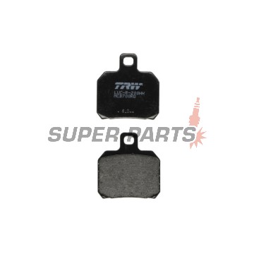 Накладки -TRW- MCB700RQ, Aprilia ETV, RS, RSV, SL, Tuono; Benelli TNT, Tornado, TreK; Ducati 1098, 1198, 848, Monster, Multistrada, Panigale; KTM RC8, Super Duke; Moto Guzzi Breva, Nevada; Piaggio Beverly, X8, X9; Yamaha YP, VP, XQ