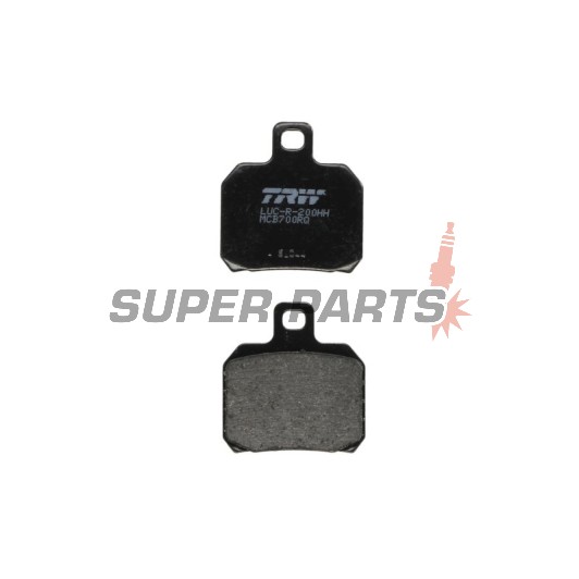 Накладки -TRW- MCB700RQ, Aprilia ETV, RS, RSV, SL, Tuono; Benelli TNT, Tornado, TreK; Ducati 1098, 1198, 848, Monster, Multistrada, Panigale; KTM RC8, Super Duke; Moto Guzzi Breva, Nevada; Piaggio Beverly, X8, X9; Yamaha YP, VP, XQ