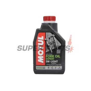 Масло за амортисьори -MOTUL- FORKOIL, 5W, за предници/вилки, 1L