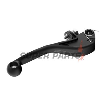 Ръчка за спирачка -POLISPORT- черна, KAWASAKI KX; YAMAHA YZ 250/450 2009-2024