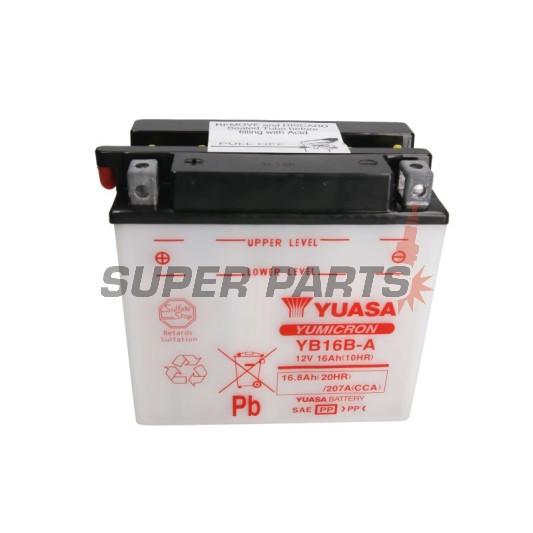 Акумулатор -YUASA- YB16B-A, 17Ah 12V