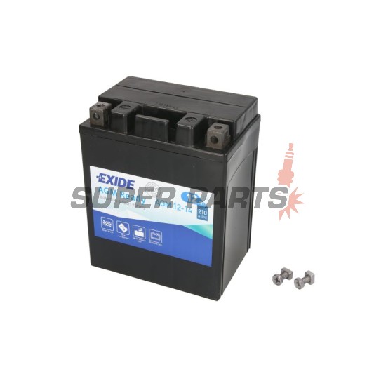 Акумулатор -EXIDE- YTX14AHL-BS READY, 12Ah 12V